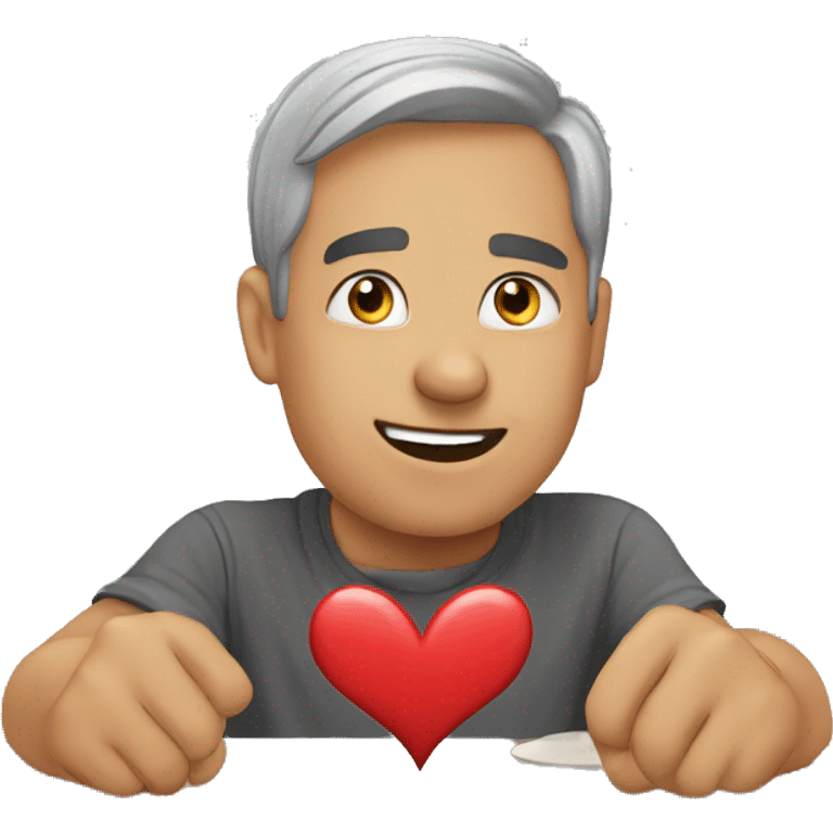 heart with name anthony  emoji