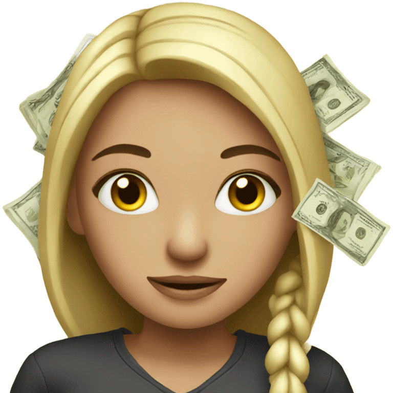 girl with money  emoji