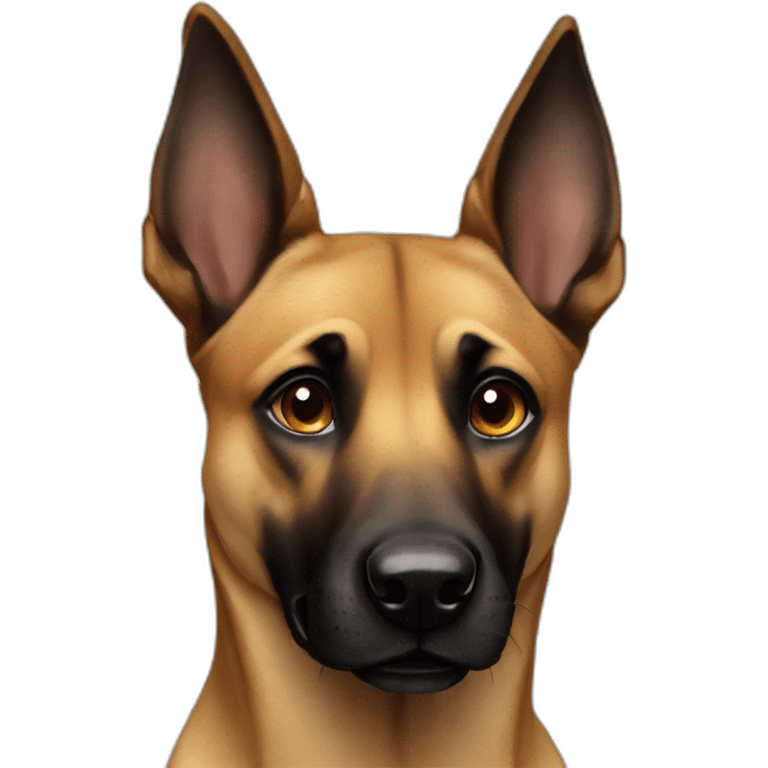 chien race Malinois  emoji