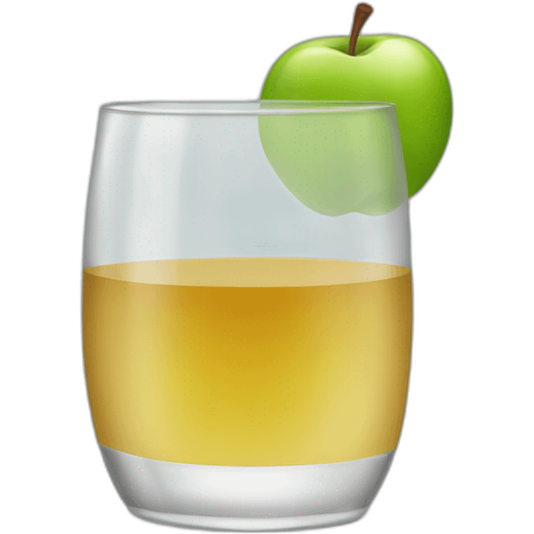 apple juice glass emoji