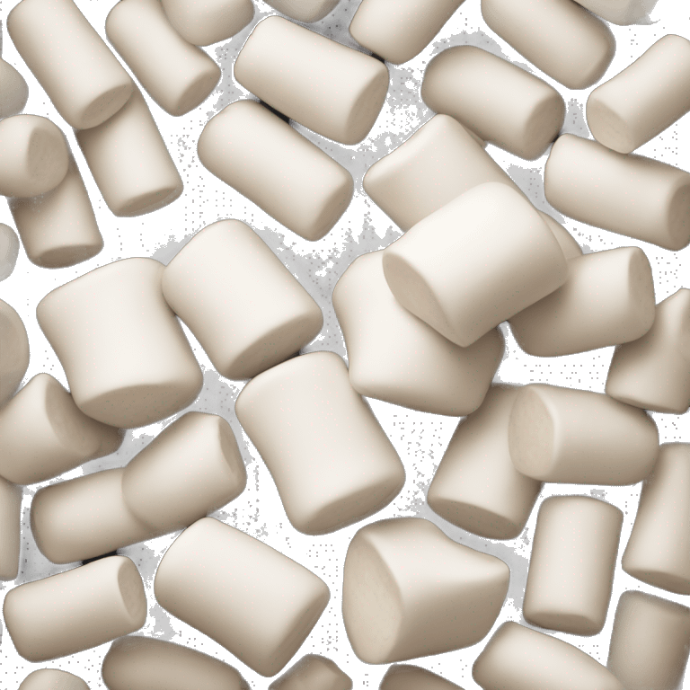 marshmallow plain emoji