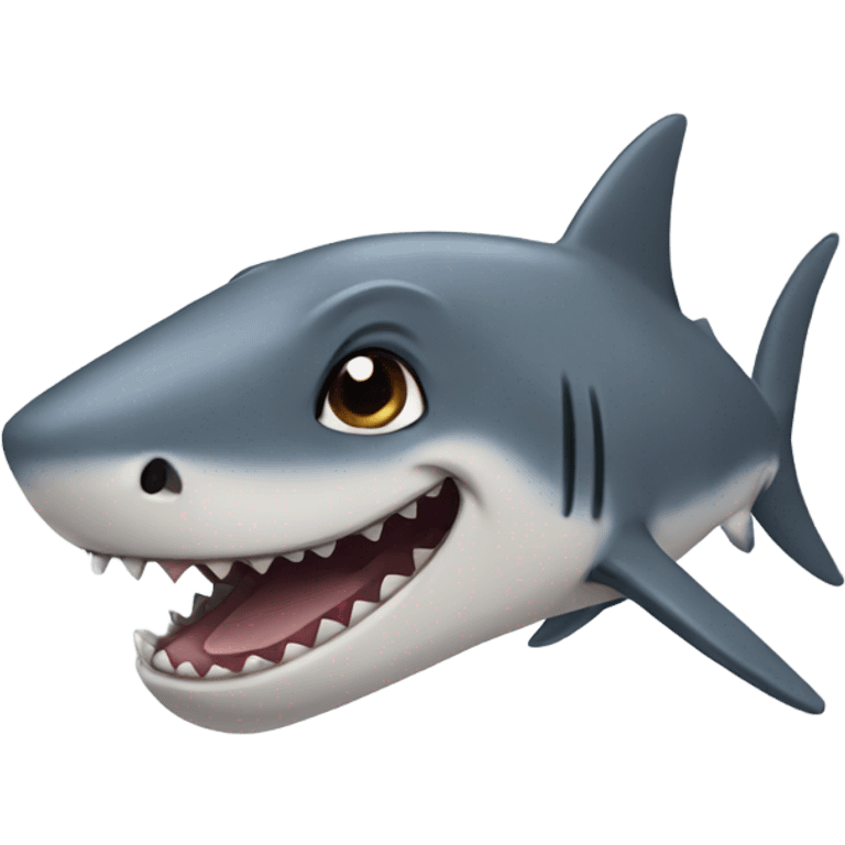 Dog shark  emoji