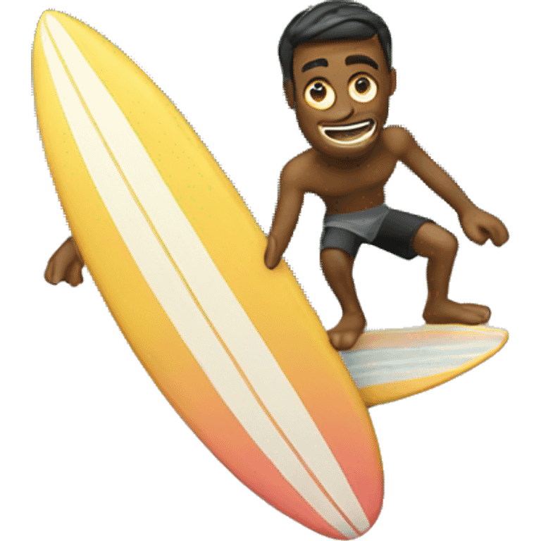 surfing planch emoji