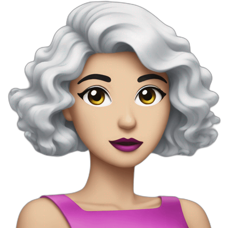 Marina and the diamonds Froot artwork inspired emoji