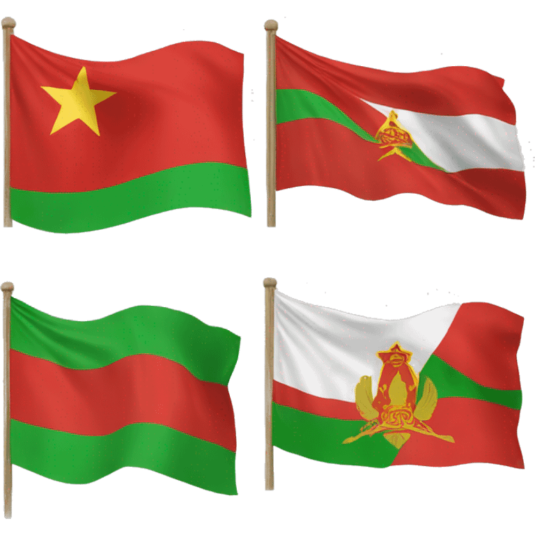 emoji flag of Transnistria in the style of apple flag emoji emoji