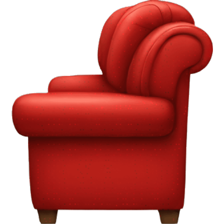 Red sofa emoji