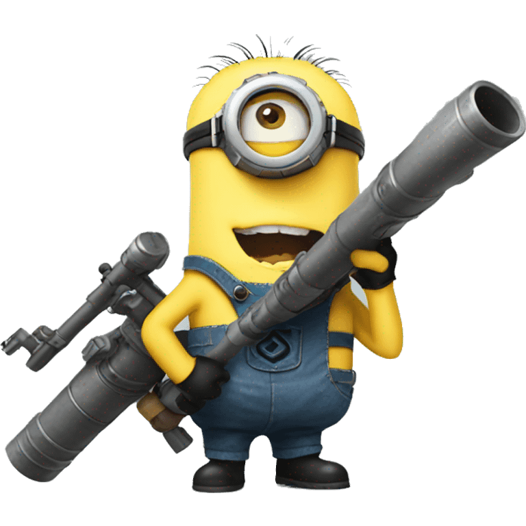 minion with bazooka emoji