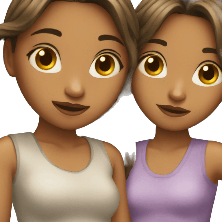 two girls emoji