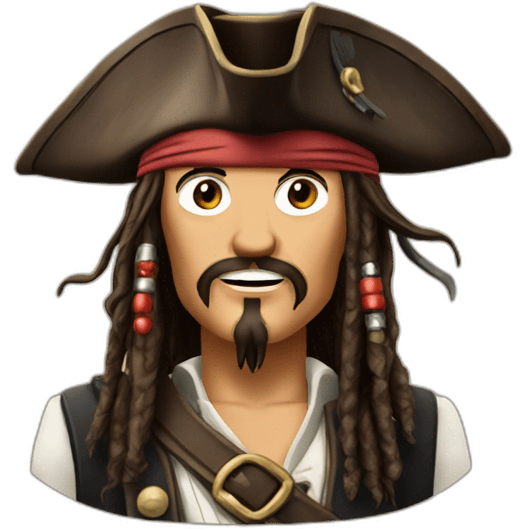 Capitaine Jack Sparrow emoji