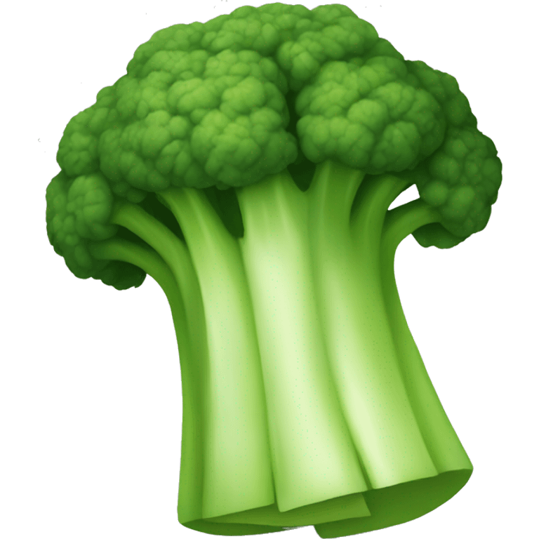 Chopping broccoli  emoji