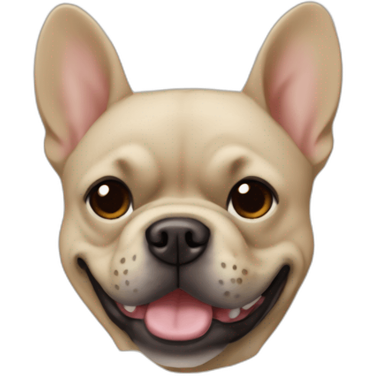 sand french buldog emoji