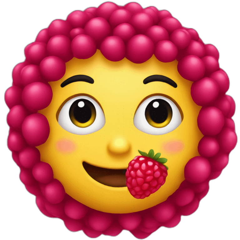 Rasberry emoji