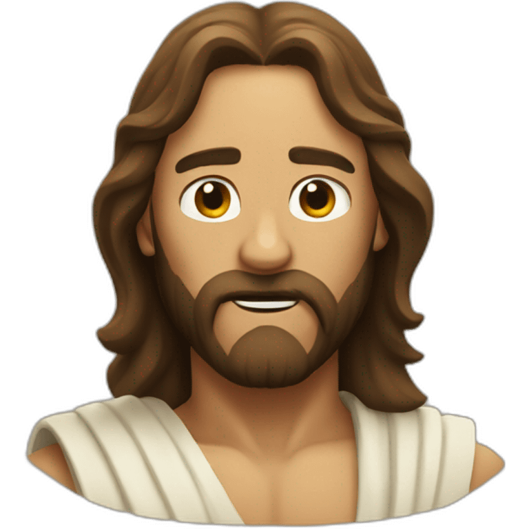 jesus fighting someone emoji