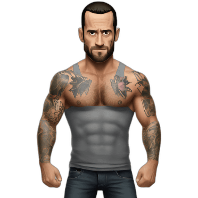 cm punk emoji