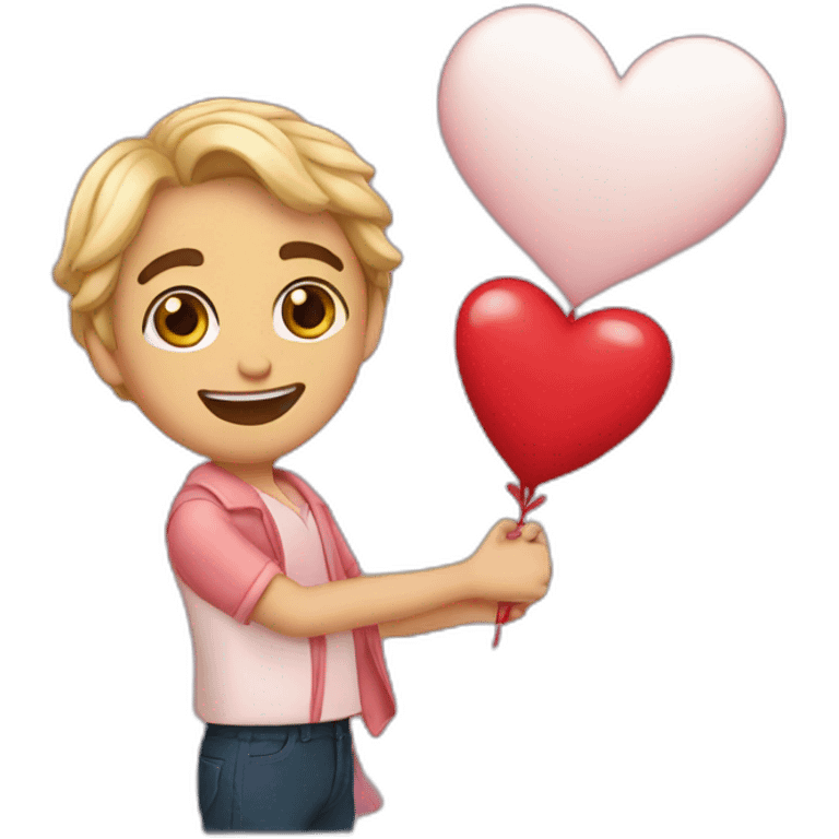 Funny valentine emoji