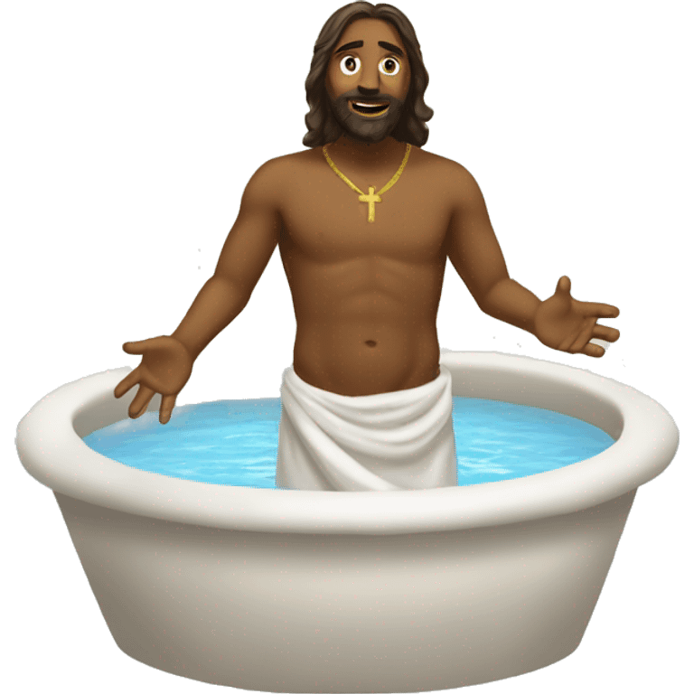 baptism of jesus emoji