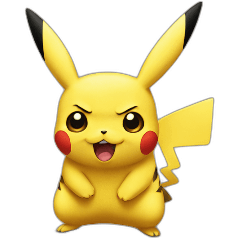 pikachu-mad emoji