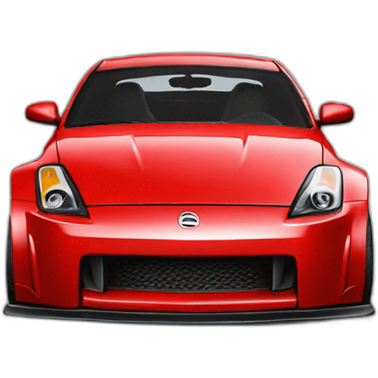 350z drift tuning red emoji