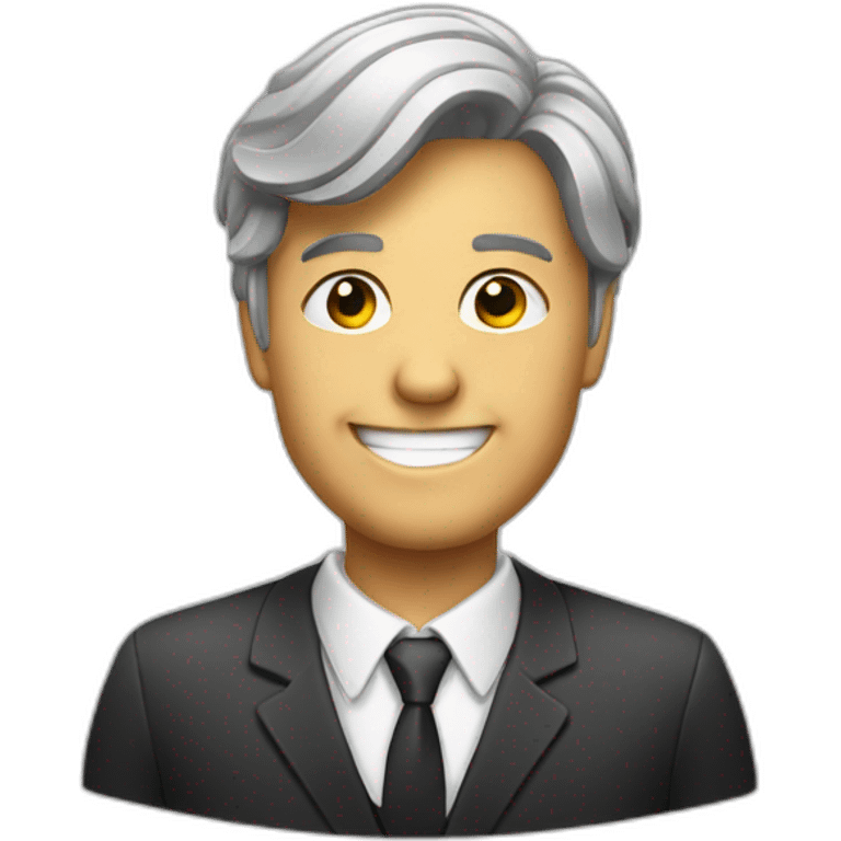 lawyer winking emoji