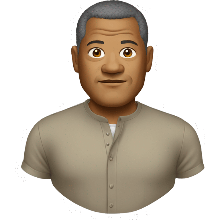 laurence-fishburne wearing shirt emoji