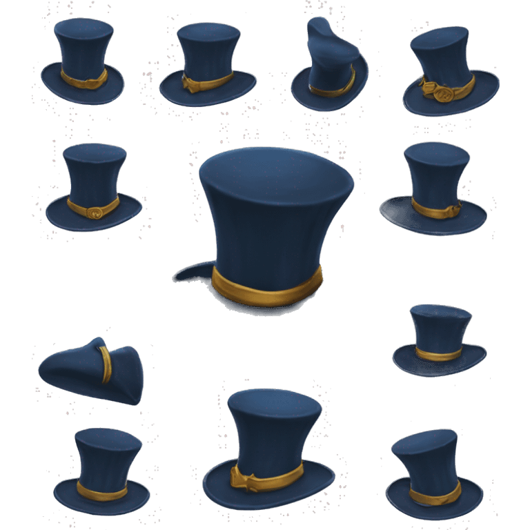 a magican hat ravenclaw emoji