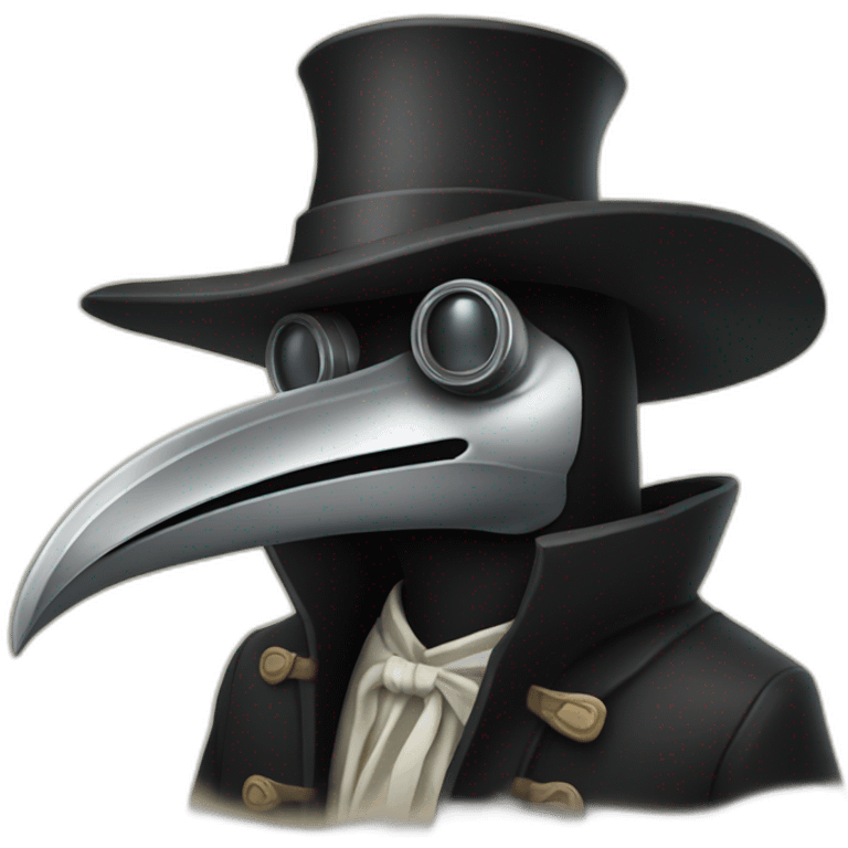 partying plague doctor emoji