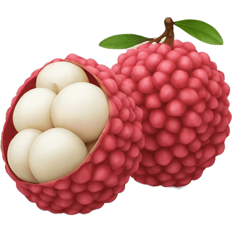 Lychee emoji