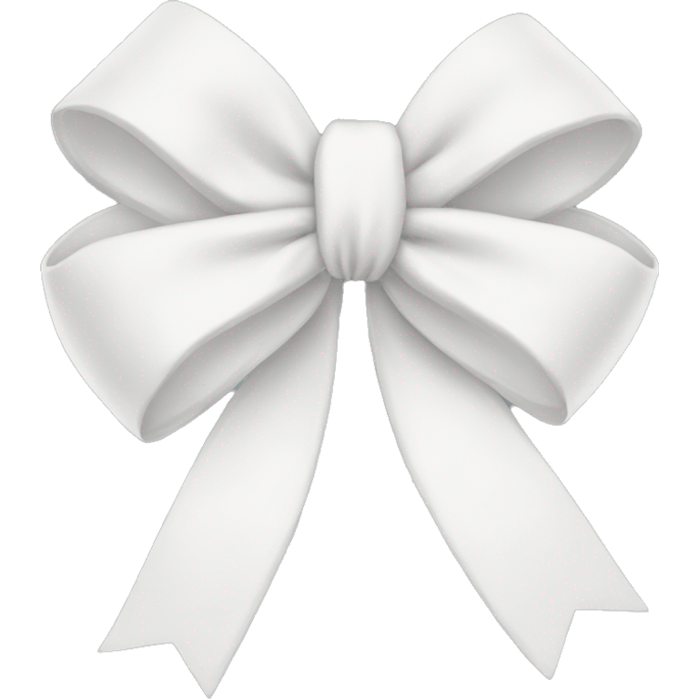 White girly bow emoji