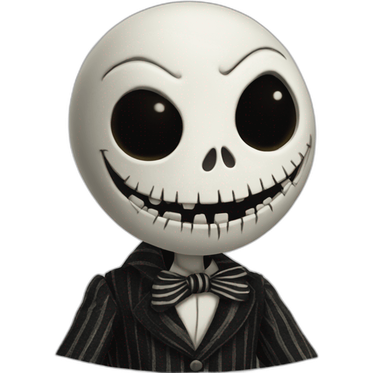 Jack from nightmare before Christmas emoji