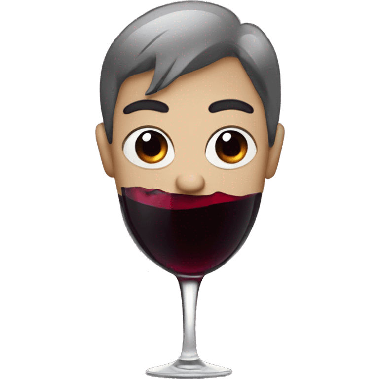 vampire drinking wine emoji