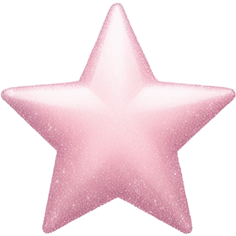 pale pink star sparkle emoji