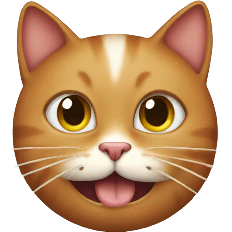 a cat that eats cinnamon emoji