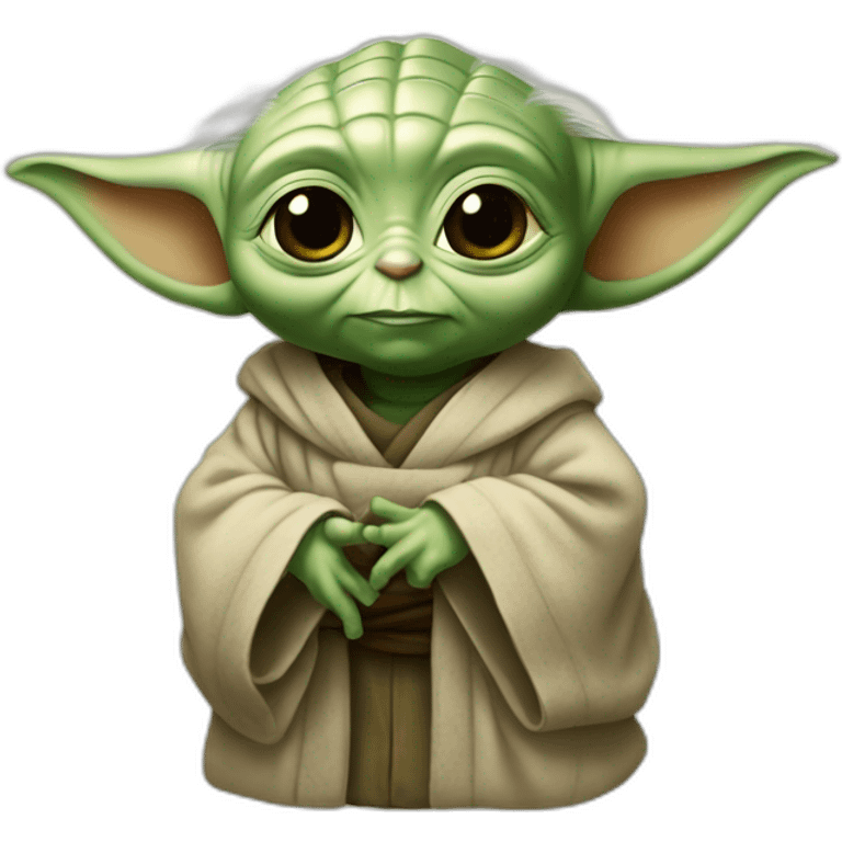 Bébé Yoda emoji