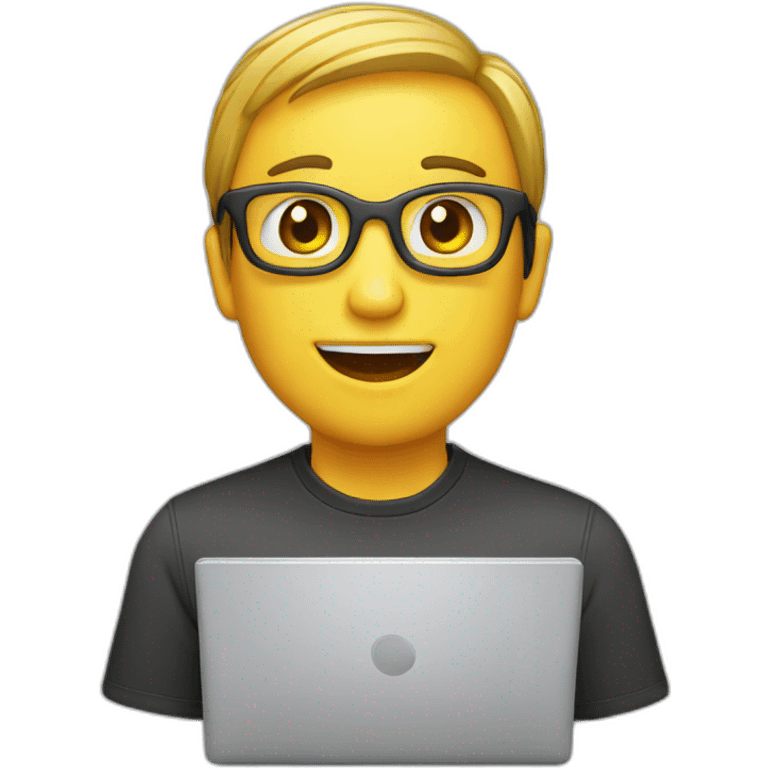 modern laptop emoji