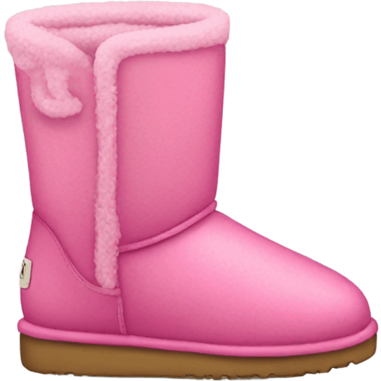 Pink uggs emoji