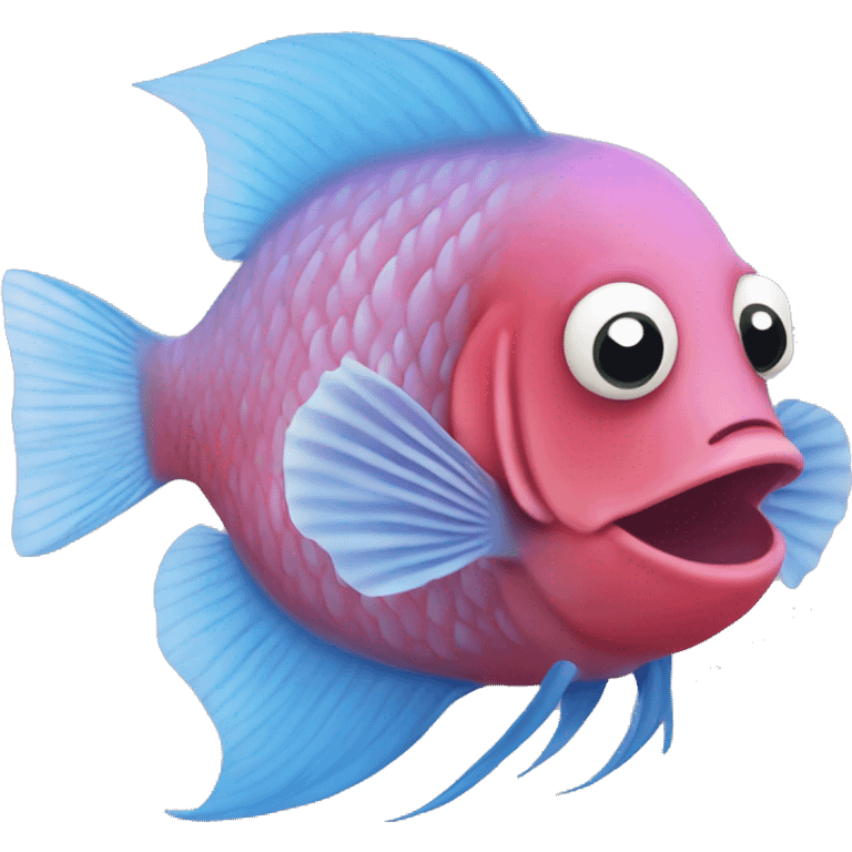 Flower Horn Fish emoji