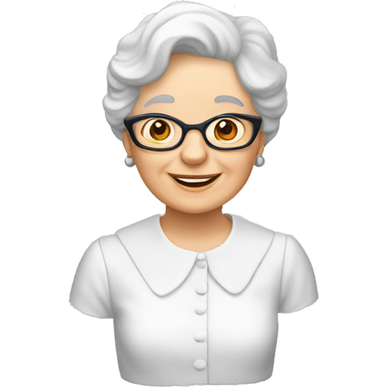 pañuelo blanco de Abuelas de Plaza de mayo emoji