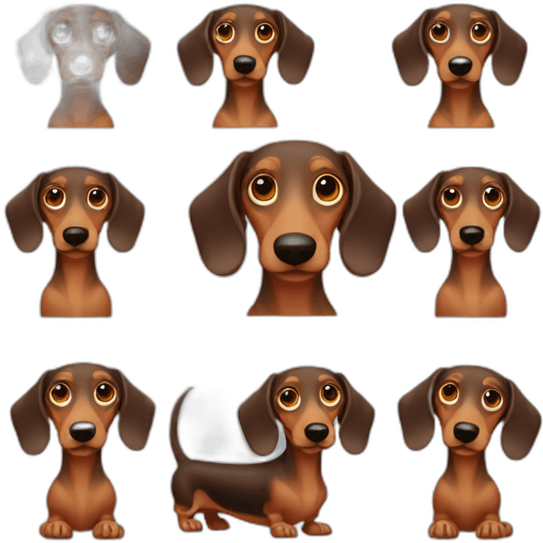 long dachshund emoji