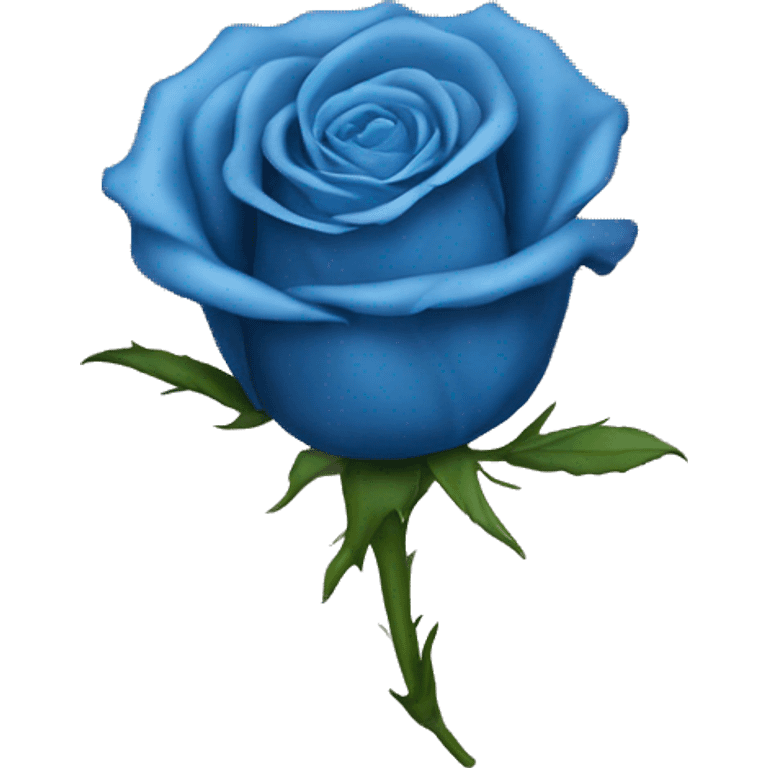 Blue Rose emoji