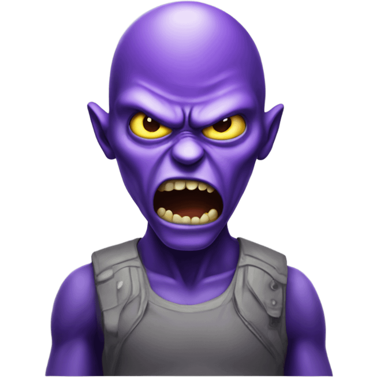 angry purple alien teenager emoji