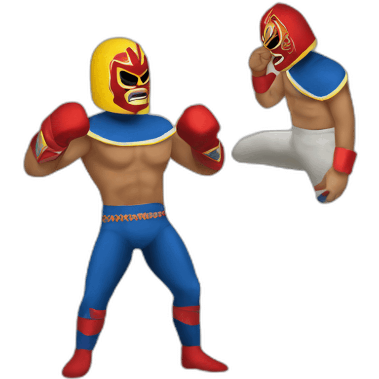 Lucha libre emoji