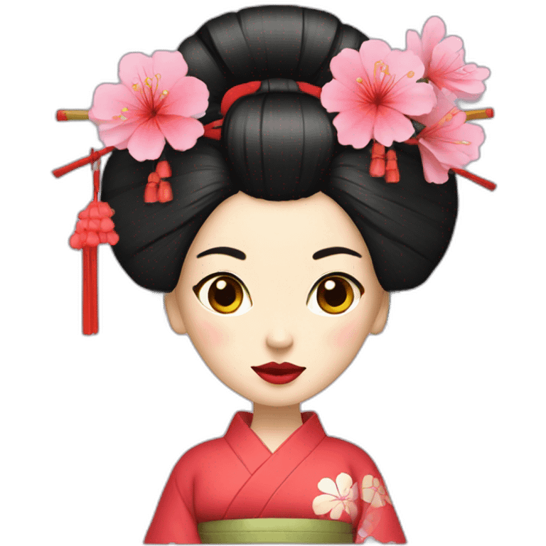 geisha emoji