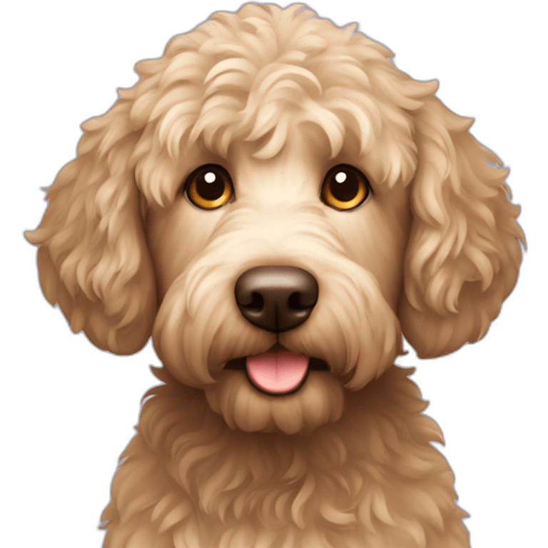 Labradoodle  emoji