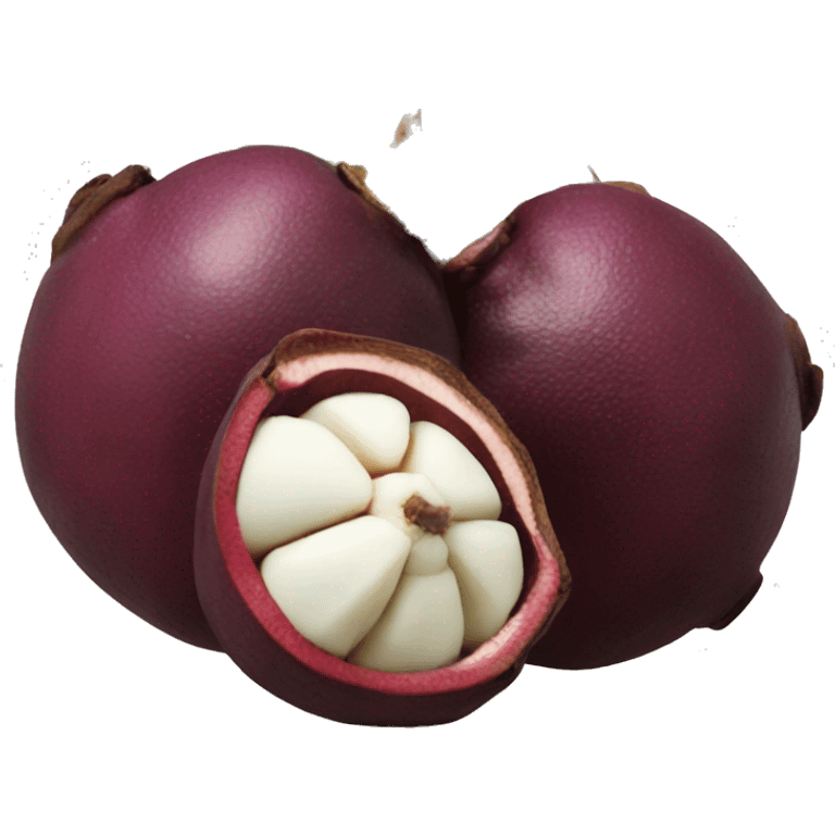 mangosteen emoji