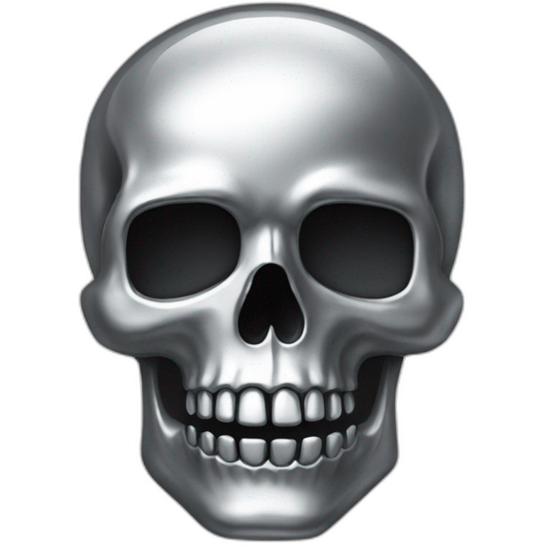 chrome-skull emoji