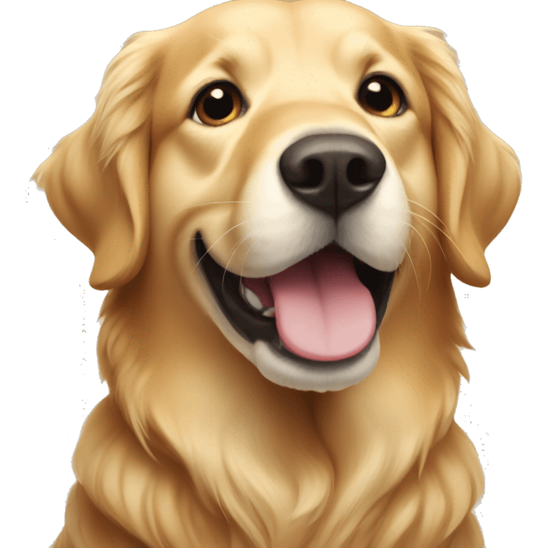 Golden retriever emoji