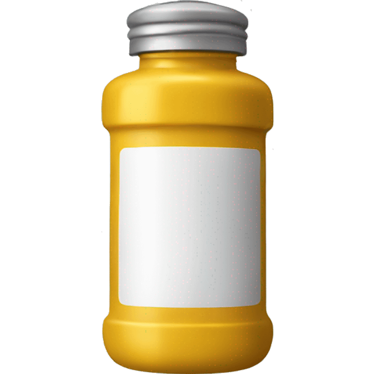 mustard condiment bottle dispenser emoji