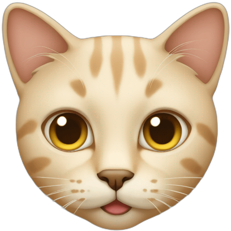 beige cat emoji