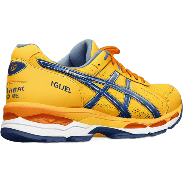 ASICS gel NYC emoji