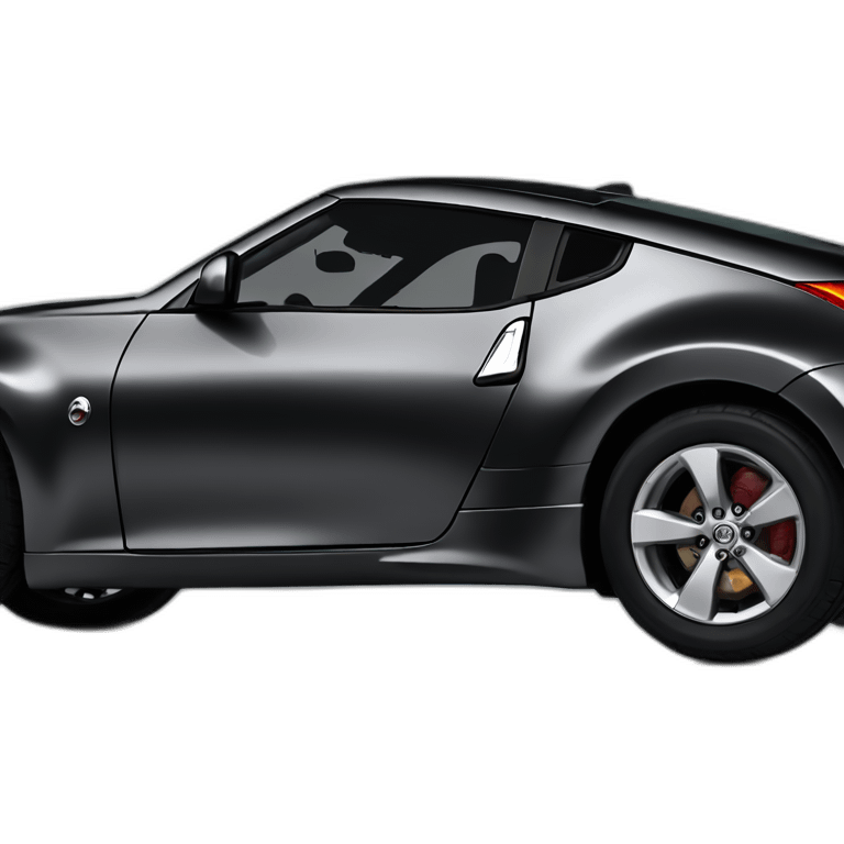 Black Nissan 370Z emoji